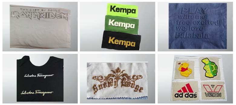 雙頭服裝壓花機樣板